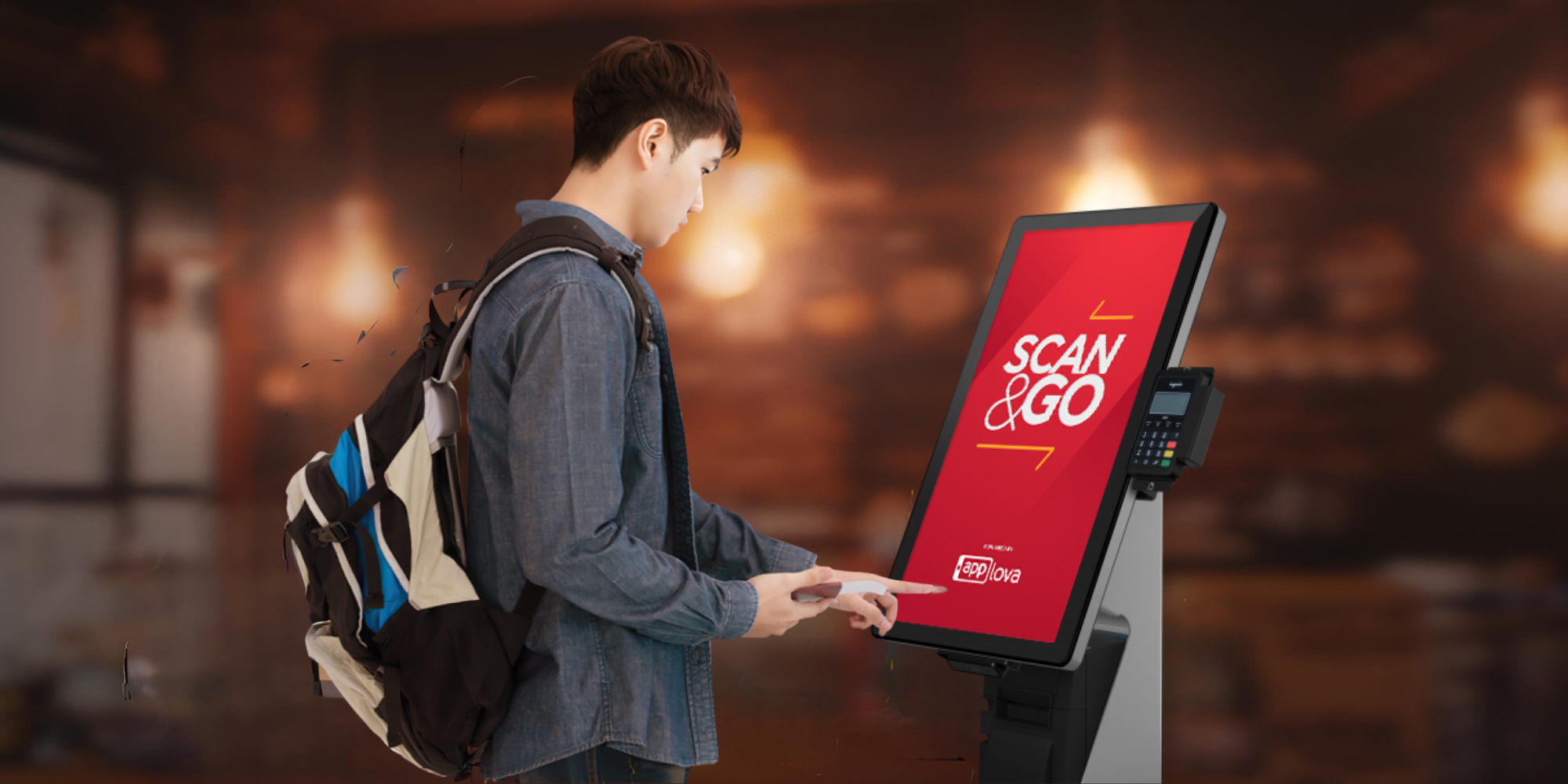 What is the role of self ordering kiosks in donut shops - Applova