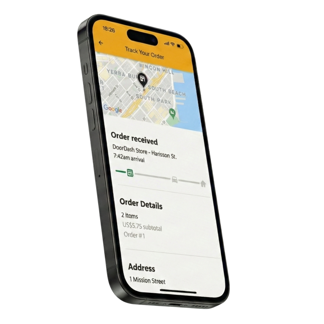 Delivery and operational ordering workflow